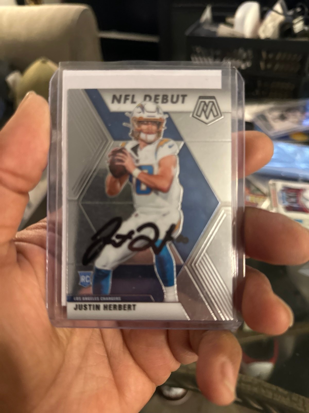 Mosiac Rookie Auto Justin Herbert