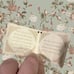 NWT Shabby Victorian Lady Woman Oval Picture Frame Gold Chain Wall Hanging Flue