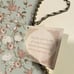NWT Shabby Victorian Lady Woman Oval Picture Frame Gold Chain Wall Hanging Flue