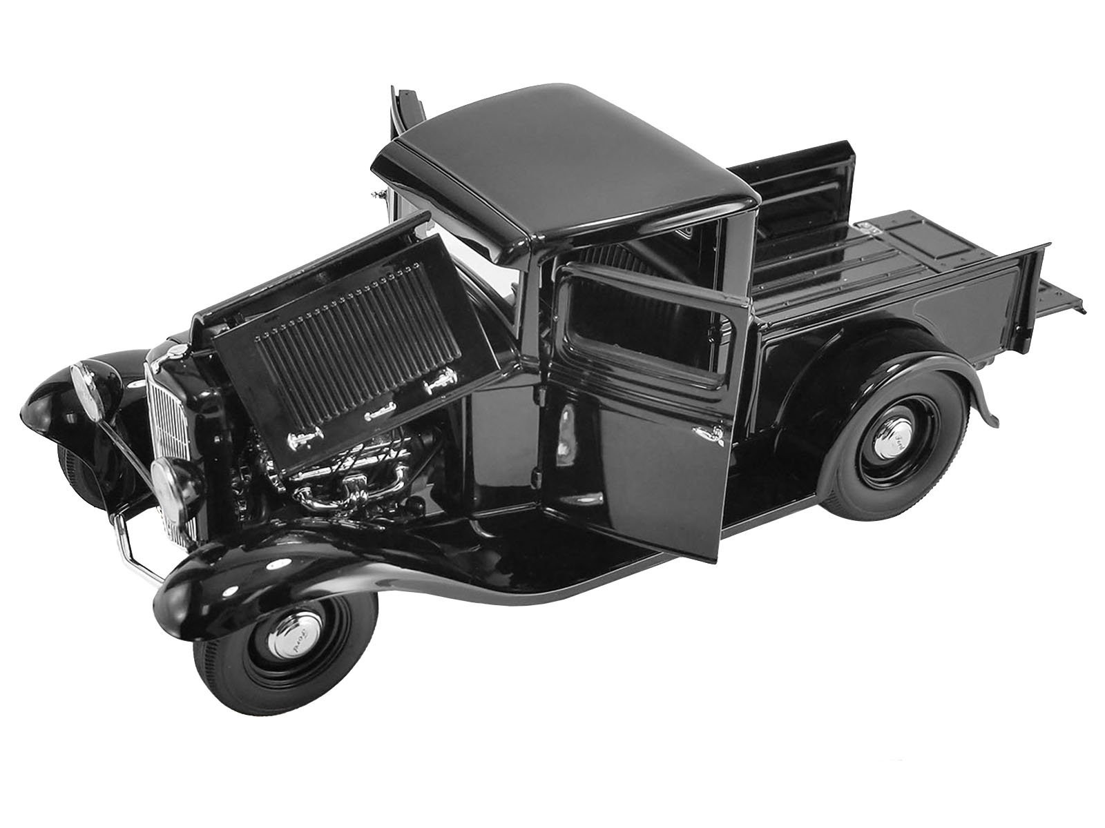 1932 Ford Pickup Truck Black Beauty Black Limited Edition to 468 pieces Worldw