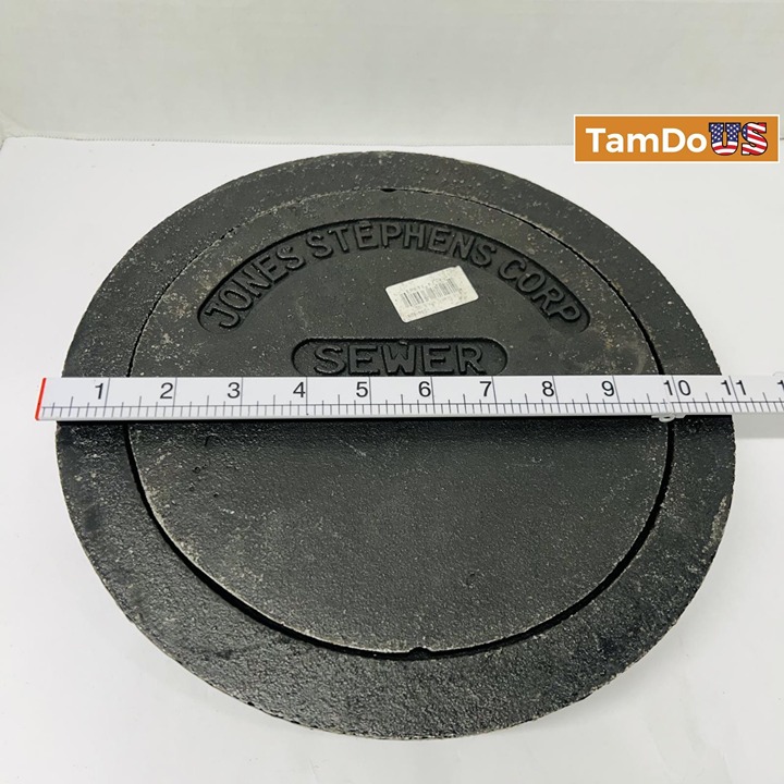 Jones Stephens S36008 8 Sewer Box Sewer Lid and Ring