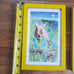 Boho jungle themed art prints custom frames vintage