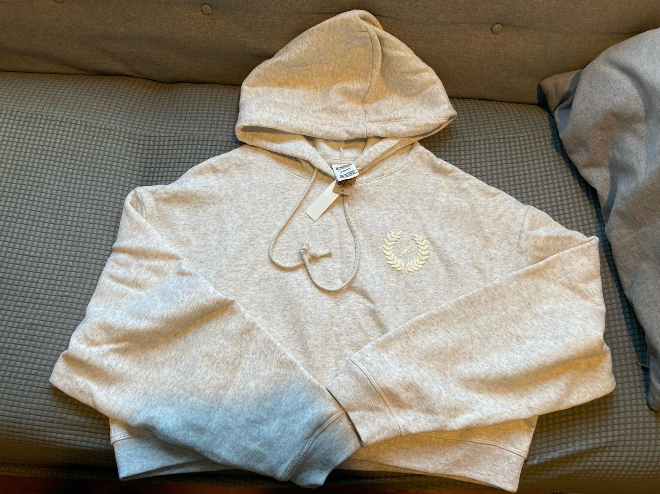 Cropped Pink Hoodie Brand New With Tags