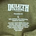 Duluth Trading Men's Burly Thermal Henley Olive Green Relaxed Fit Large READ