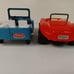 Tonka 1960-1970's red dune buggy and blue jeep