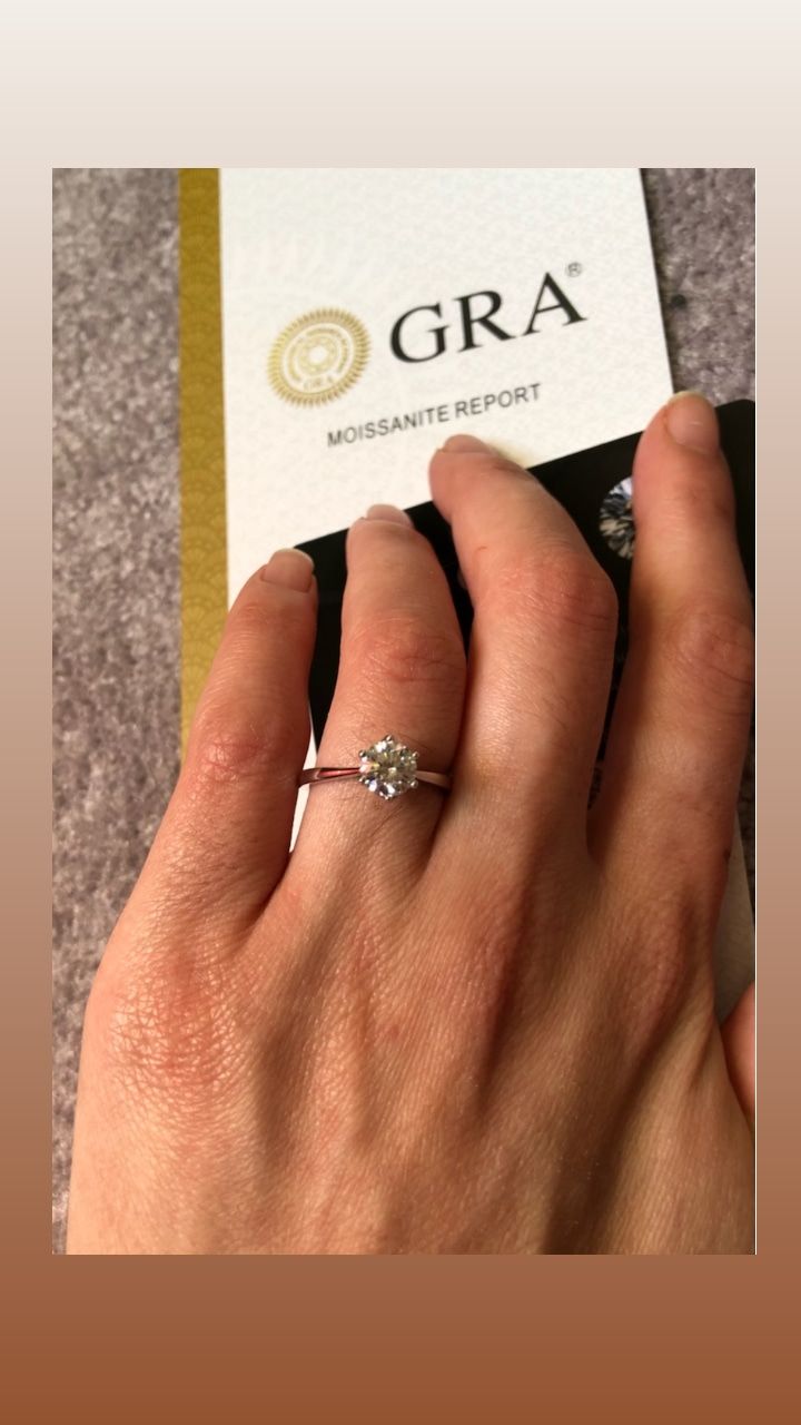 1CT Diamond Engagement Ring Size 6,7,8