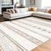 8x10 Area Rugs for Living Room, Modern Abstract Rug for Bedroom, Contemporary Ma