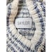 Saylor Mona Sweater Size Small Blue & Creme lightweight Soft Classy Casual