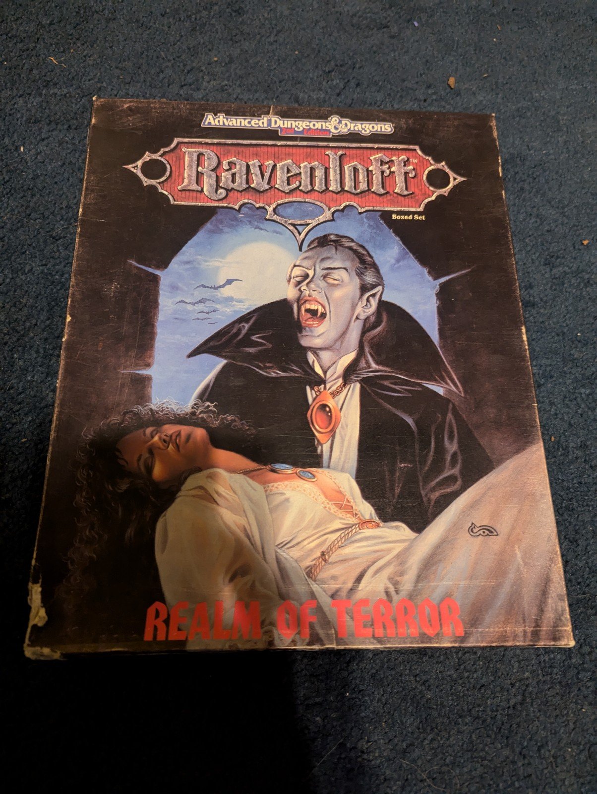 Ravenloft: Realm of Terror, 2nd Edition Advanced Dungeons & Dragons Boxset  In g