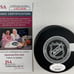 NHL Adam Fantilli Signed Officially Licensed Hockey Puck C Autograph JSA COA