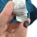 M&S Collection Mens Blue Teal 100% Extra Fine Lambswool Cozy Sweater V-Neck| L