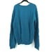 M&S Collection Mens Blue Teal 100% Extra Fine Lambswool Cozy Sweater V-Neck| L