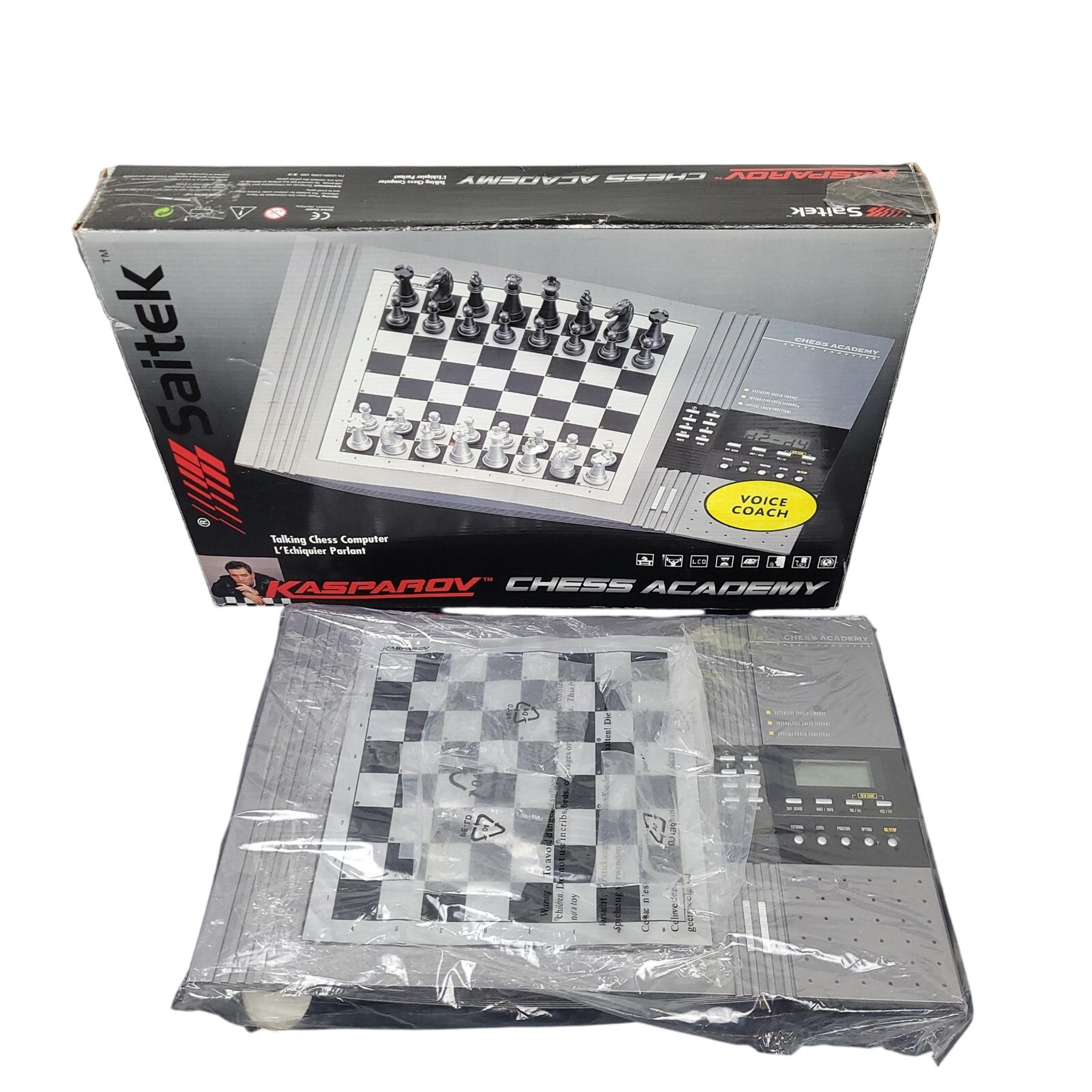 Vintage Saitek Kasparov Talking Chess Academy Computer Board Parts BOARD ONLY