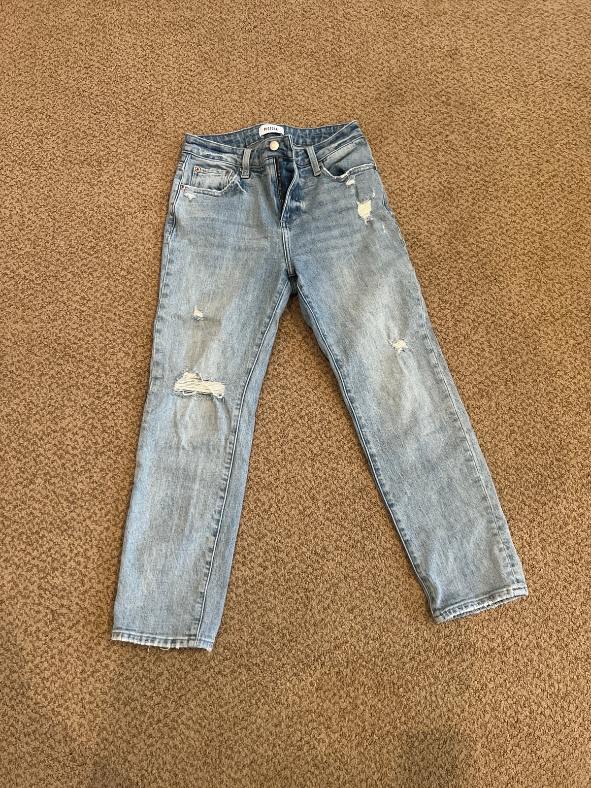 Pistola slightly cropped jeans sz 26