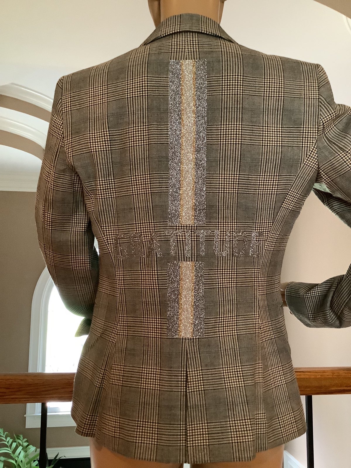 Hip Chick Couture GRATITUDE blazer/jacket nwot sz XS (4)