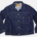 Levi's Premium Type I Denim Jacket Selvedge Trucker Men's Size XXL Dark Wash New