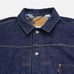 Levi's Premium Type I Denim Jacket Selvedge Trucker Men's Size XXL Dark Wash New
