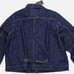 Levi's Premium Type I Denim Jacket Selvedge Trucker Men's Size XXL Dark Wash New