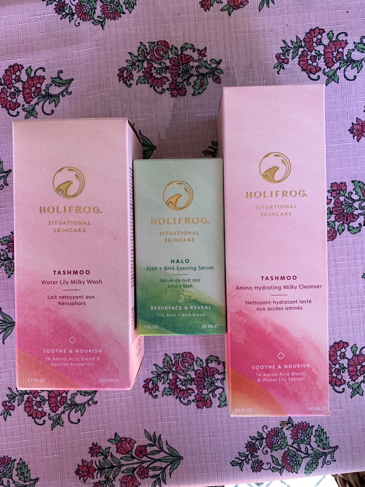 3 Piece Holifrog Skincare Set Retail 128