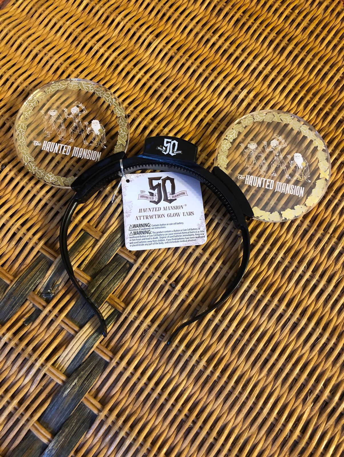 Disney's Haunted Mansion light up ears