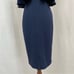 Antonio Melani Navy Blue Cold Shoulder Dress