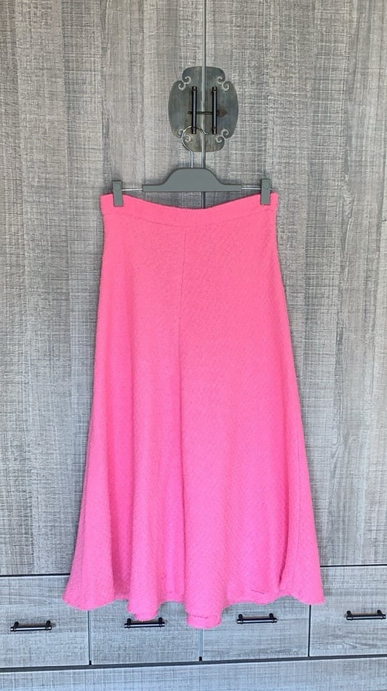 Zara Textured A-line Skirt