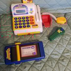 Fisher Price vintage 1980's electronic cash register