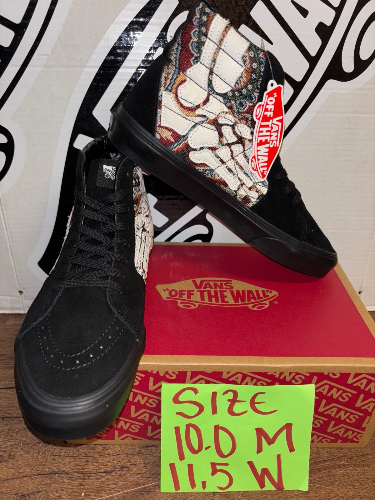 Vans Sk8-Hi Sz 10.0 Men’s 11.5 Women’s
