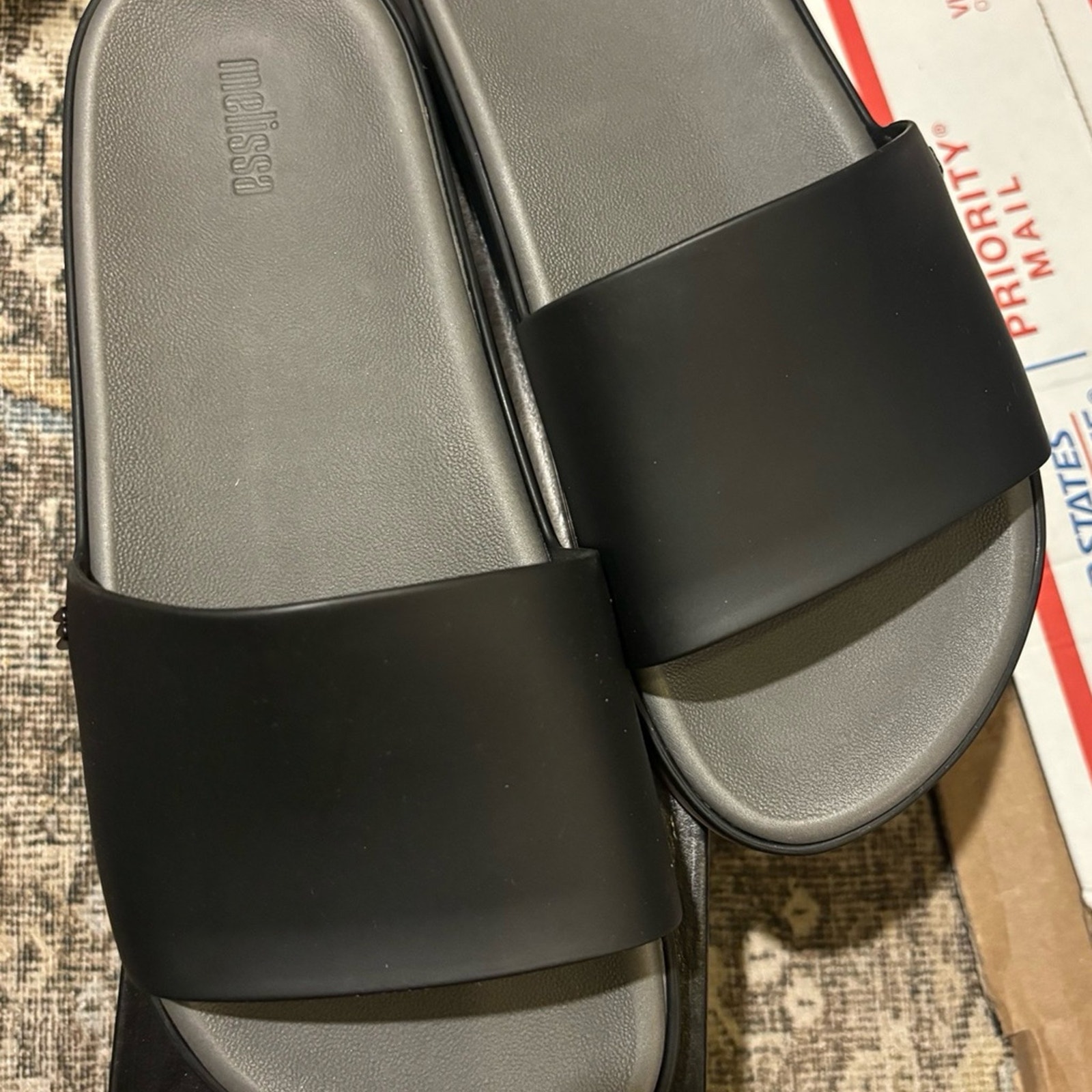 Melissa beach slide sandals