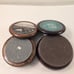 Carved Cedar Wood Agate Geode Crystal Stone Inlaid Jewelry Boxes & Coasters Rare