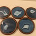 Carved Cedar Wood Agate Geode Crystal Stone Inlaid Jewelry Boxes & Coasters Rare
