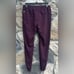 Zyia Active Joggers Womens Sz S Purple Stretch Athleisure Gym Pull On Activewear