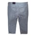 NYDJ Striped Denim Cuffed Crop Jeans Lift Tuck Old West Size 8
