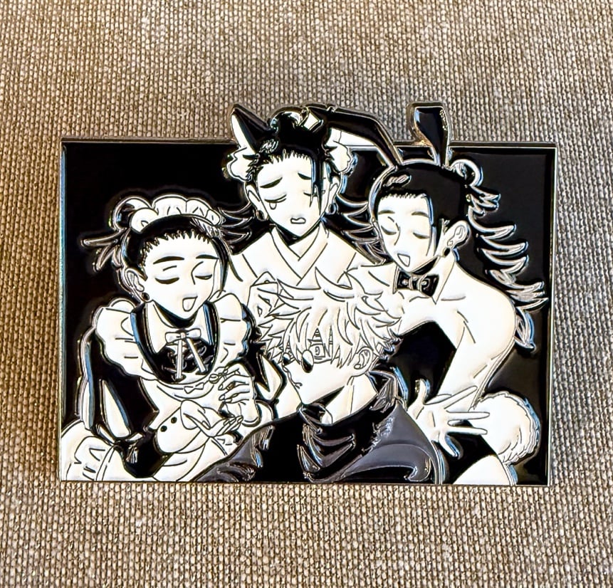 Gojo Geto Satosugu foreign enamel pin