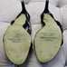 Donald J Pliner Couture Toia Black Leather Silver Grommet Heels Womens Shoes 8.5