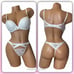 VS Satin & Lace Push Up Bra Garter & Panty Set
