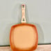 11” Terracotta Square Grill Pan/Sarten Cuadrado para Azar Carne o Pollo