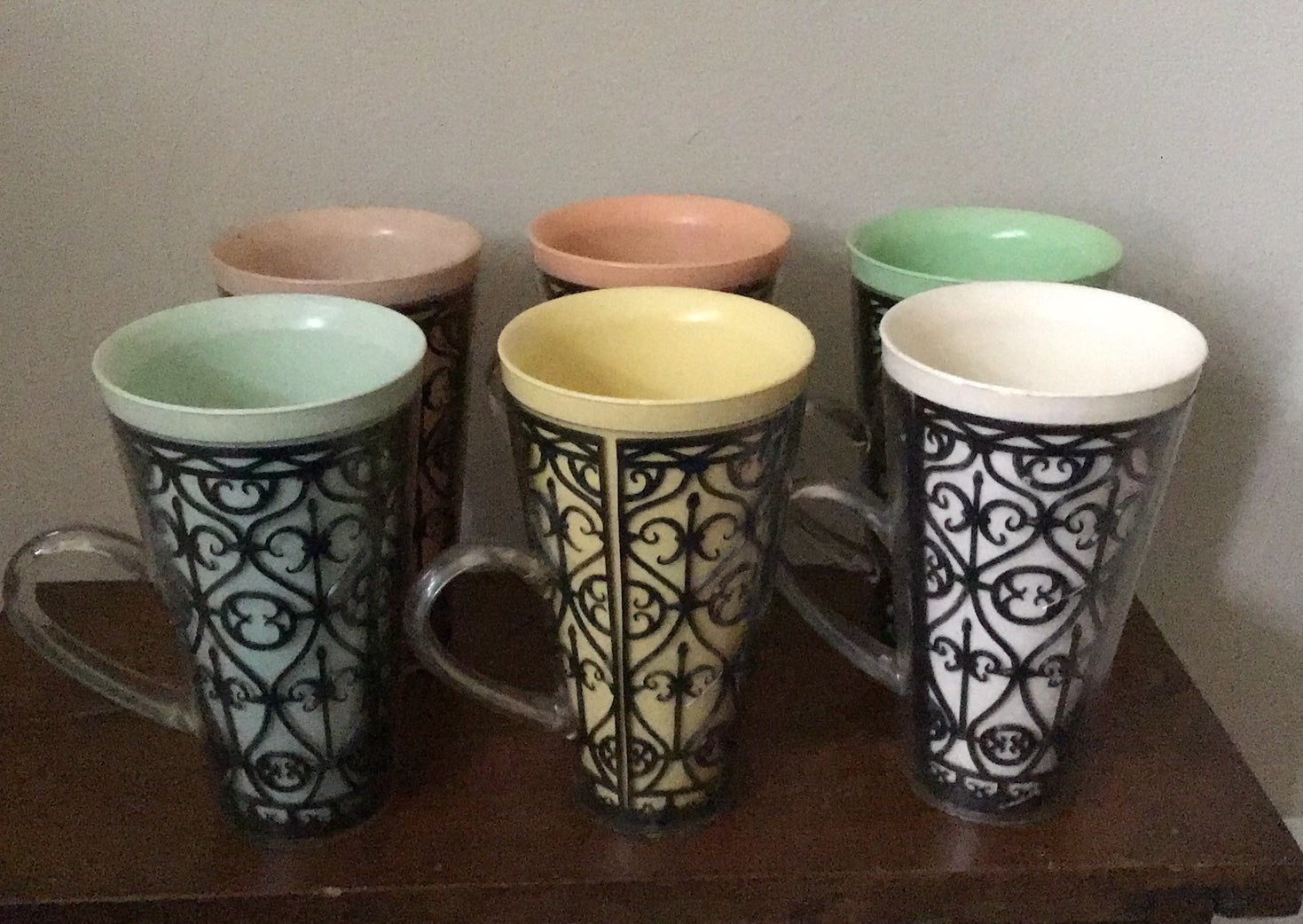 Hillside Dairy vintage plasticware