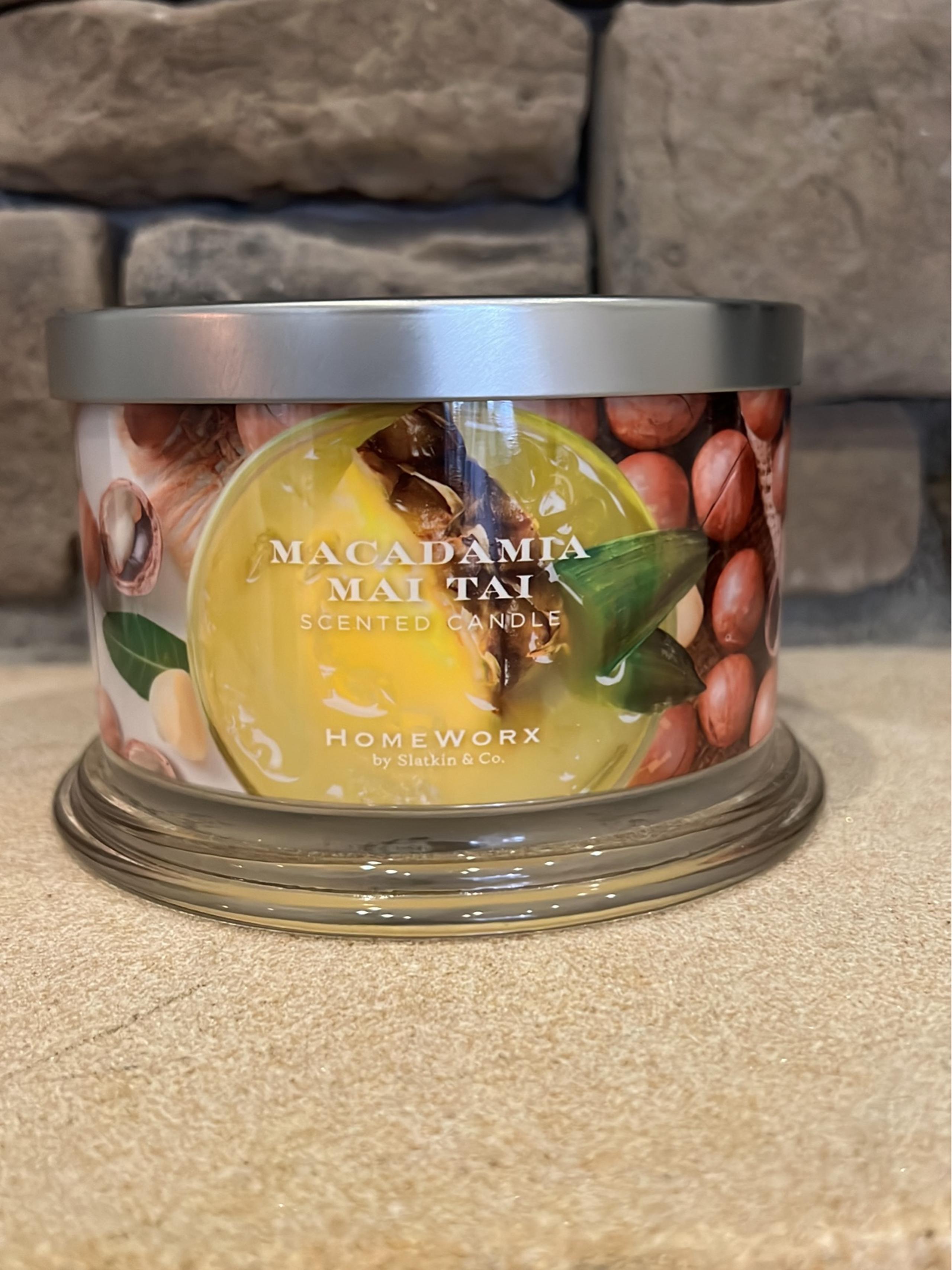 Homeworx Macadamia Mai Tai Candle