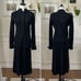 Vintage 70s St John 2pc Pleated Skirt Suit Set Santana Knit Black 4