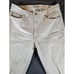 Vintage Guess By Georges Marciano Jeans Mens 36 Made In USA Beige Tan Triangle