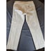 Vintage Guess By Georges Marciano Jeans Mens 36 Made In USA Beige Tan Triangle