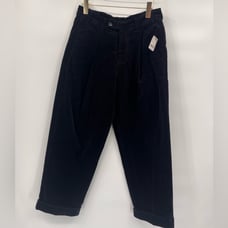 Free People black velvet baggy pants size 4 NWT