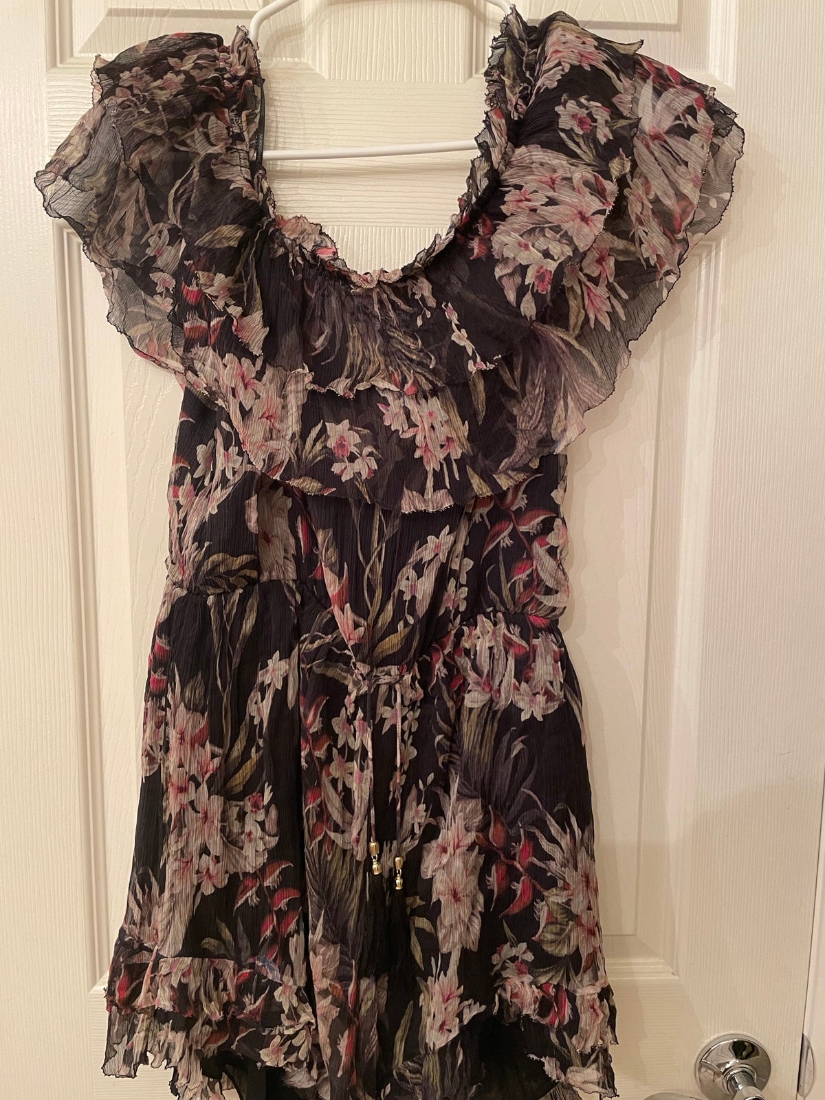 Zimmermann Black Silk Playsuit Size 3