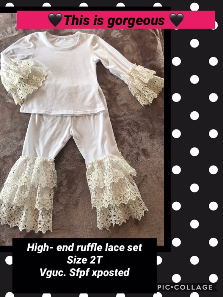 Couture lace layering set - boutique sty