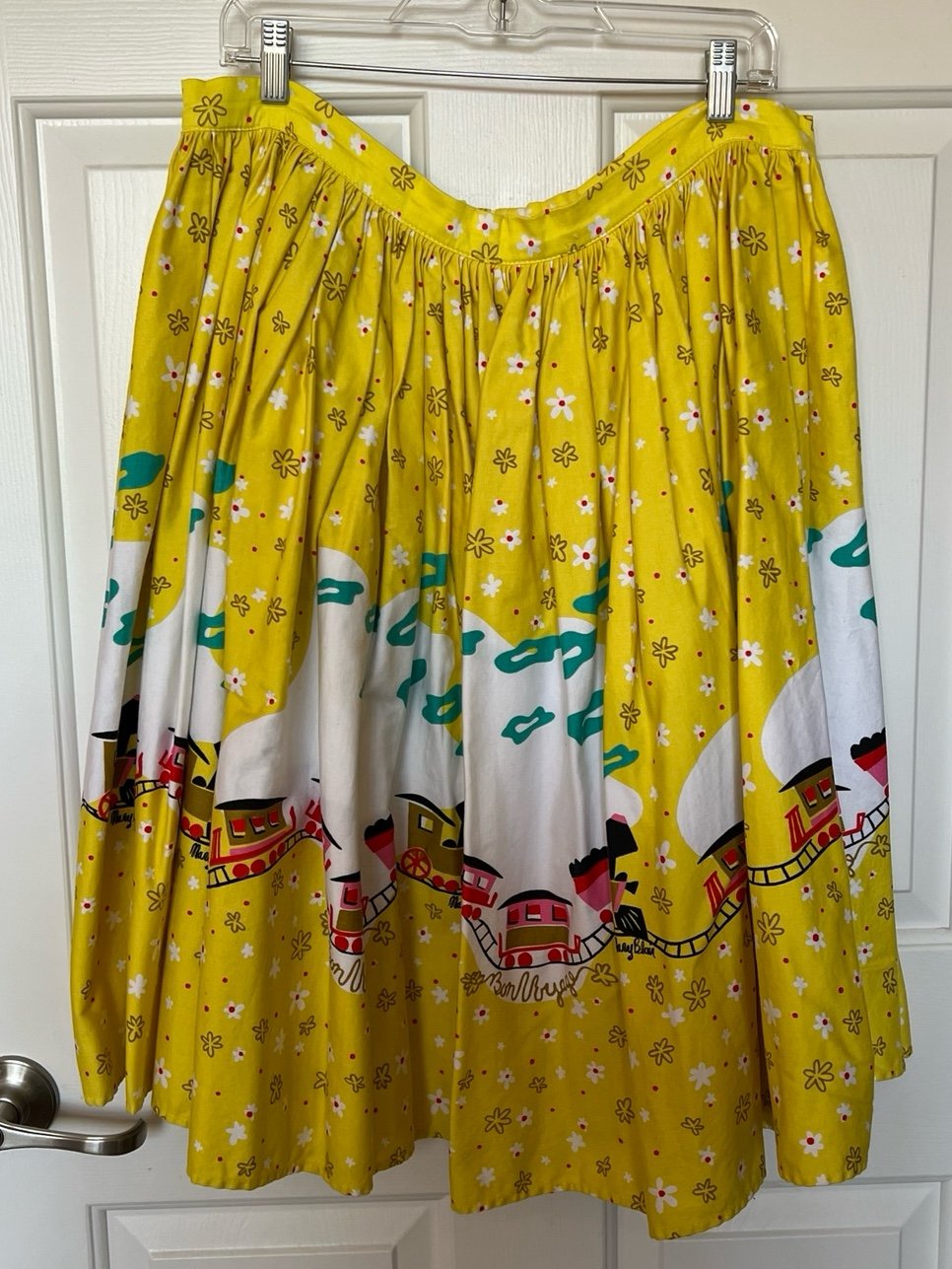 Vintage Pinup Girl Clothing: Pinup Couture x Mary Blair Jenny Skirt size 2X