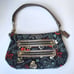 Coach POPPY Metallic Graffiti Hearts Retired Small Bag Minty Style #44584