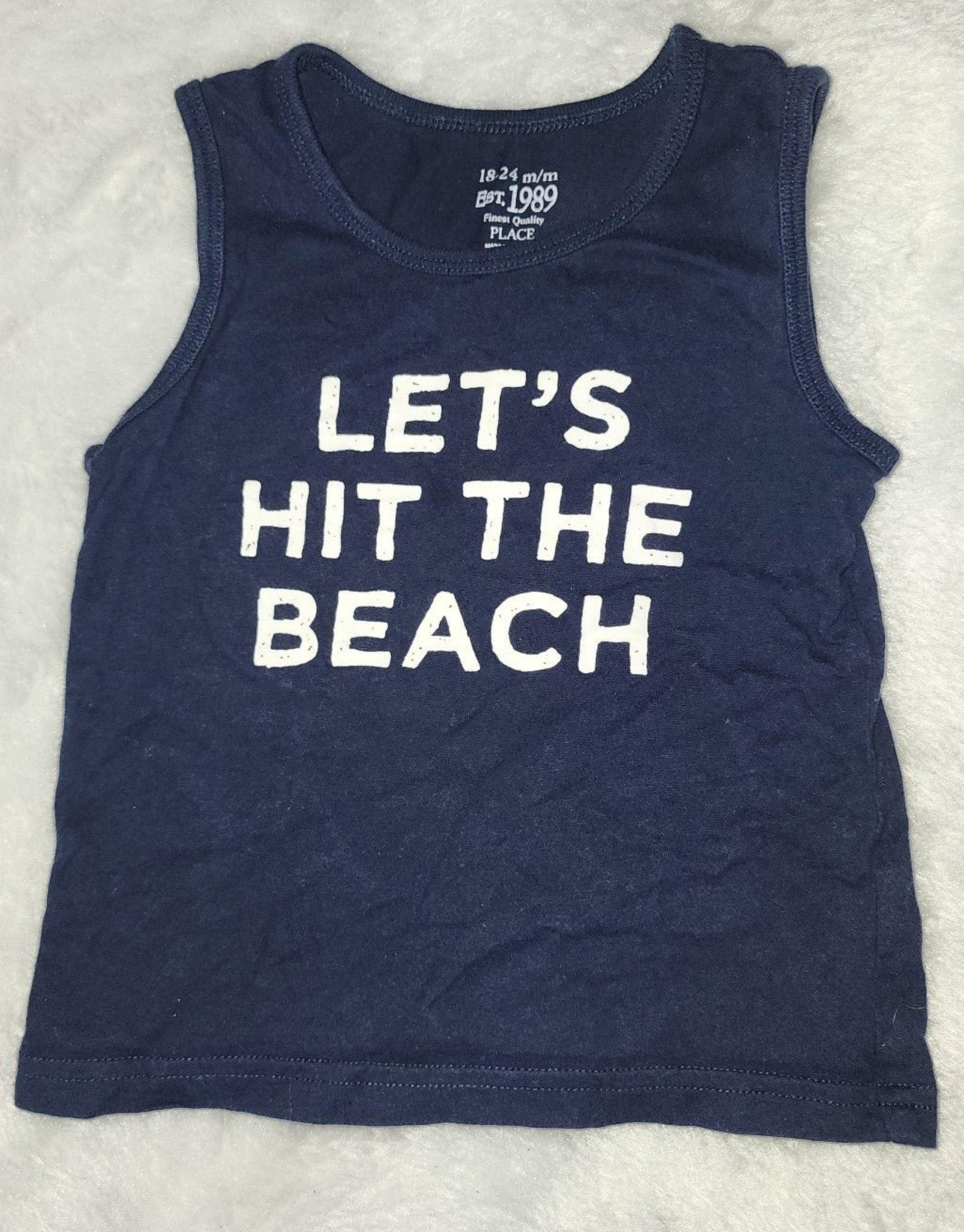 Lets hit the beach Tank Top 18m-24m