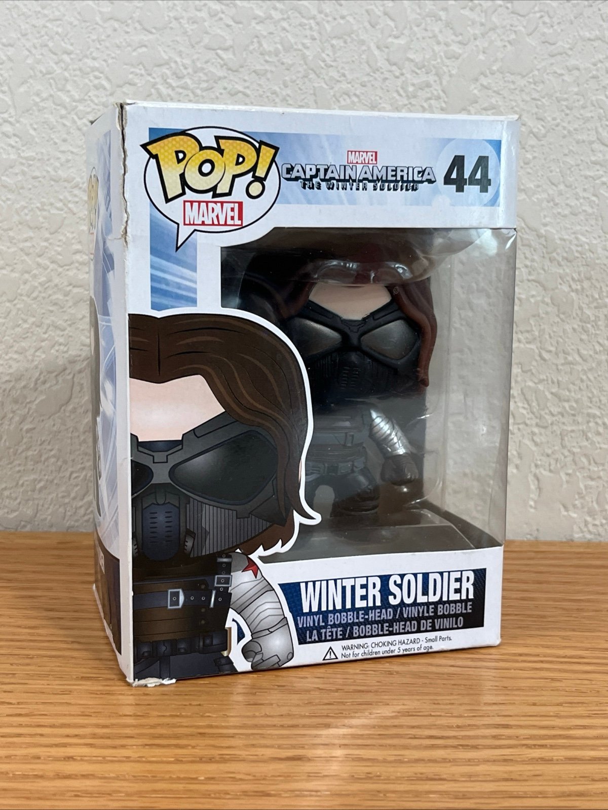 Funko Pop! Marvel Captain America: The Winter Soldier #44 w/ Goggles ~ Masked