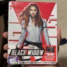 Black Widow 4K Steelbook